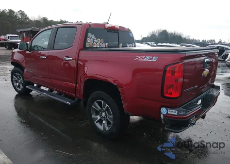 2017 Chevrolet Colorado Z71 z USA, uszkodzony, nr VIN 1GCGTDEN0H1192639